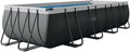 Intex Schwimmbadrahmen-Set Ultra Quadra, 549 x 274 x 132 cm, XTR 26356