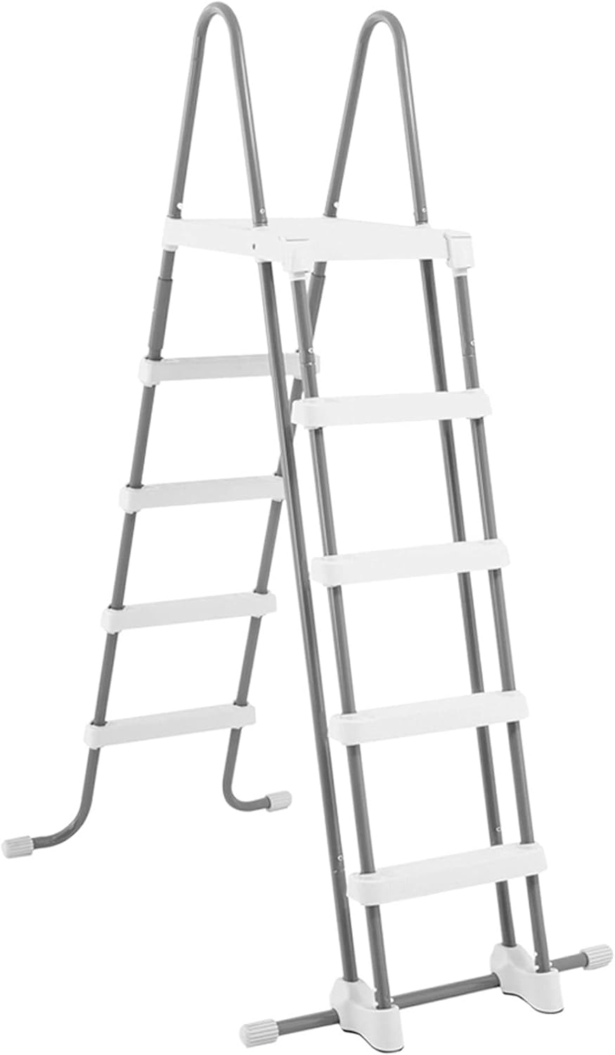 Intex 26374NP – Aufstellpool Ultra XTR Frame Rechteckig, Filterpumpe 10500 L/h, Leiter, Bodenplane und Abdeckplane, 54368 L, Stahl und PVC, Grau, 975x488x132 cm