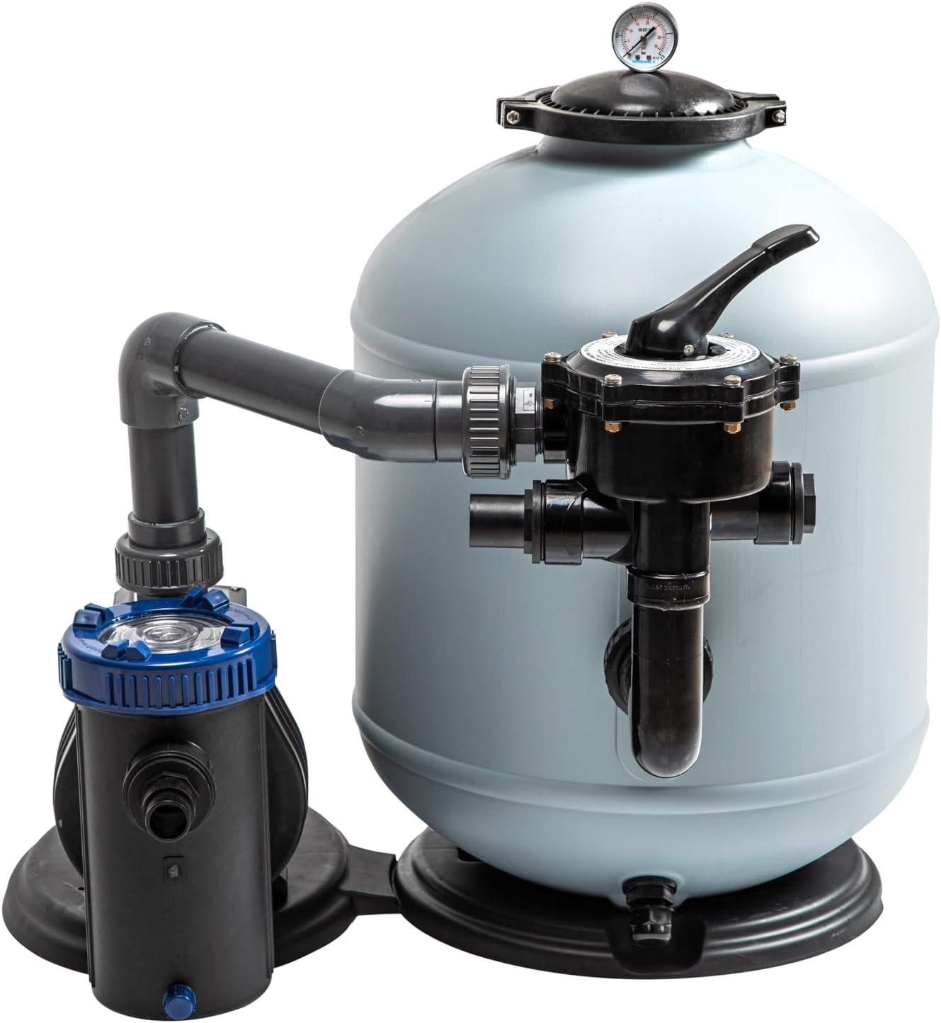 Steinbach Filteranlage SM 14, Umwälzleistung: 14 m³/h, 230 V/570 W, 6-Wege-Ventil, Anschluss Ø 38 mm, 041022