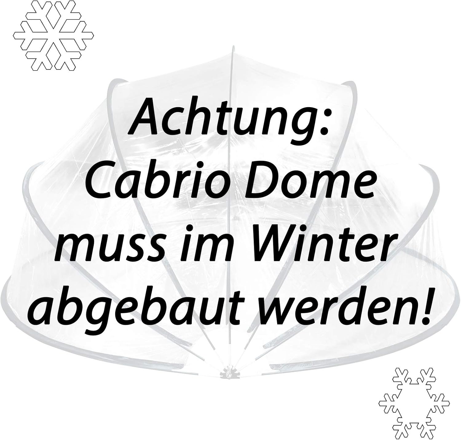 STEINBACH Pavillion Zelt Cabrio Dome 440 x 220 cm (Schwarz)