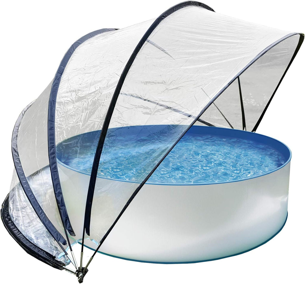 STEINBACH Pavillion Zelt Cabrio Dome 440 x 220 cm (Schwarz)